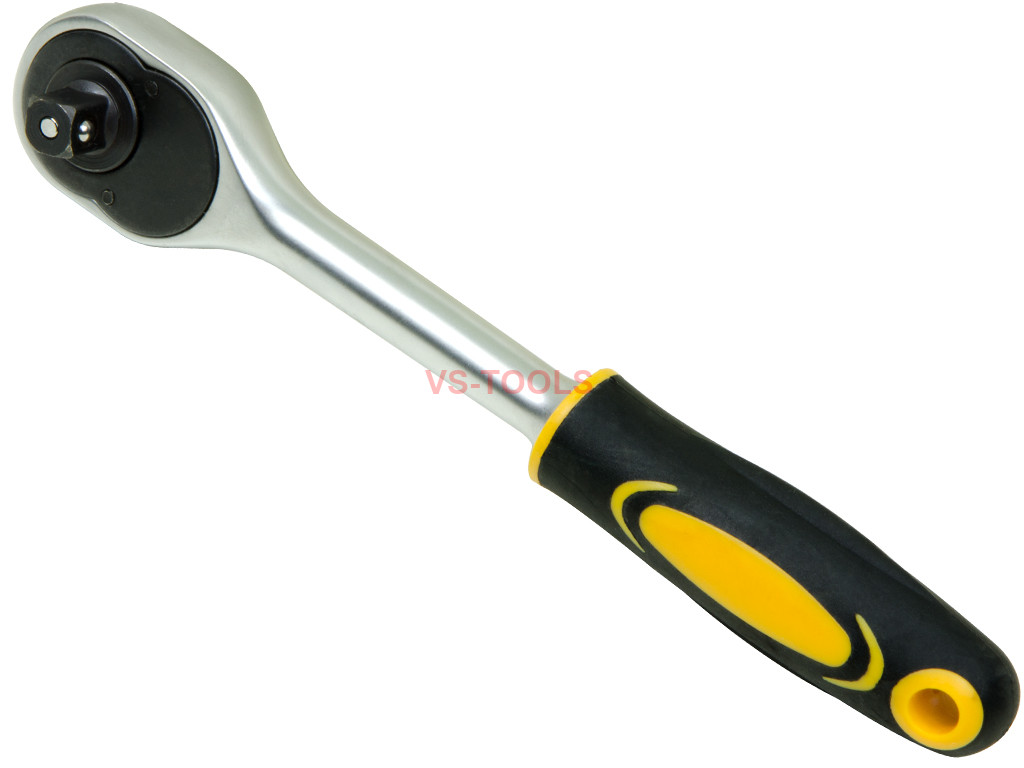 Tolsen Quick Release Reversible Socket Ratchet Wrench 3/8